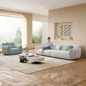 the alpine cloud modular frame sofa