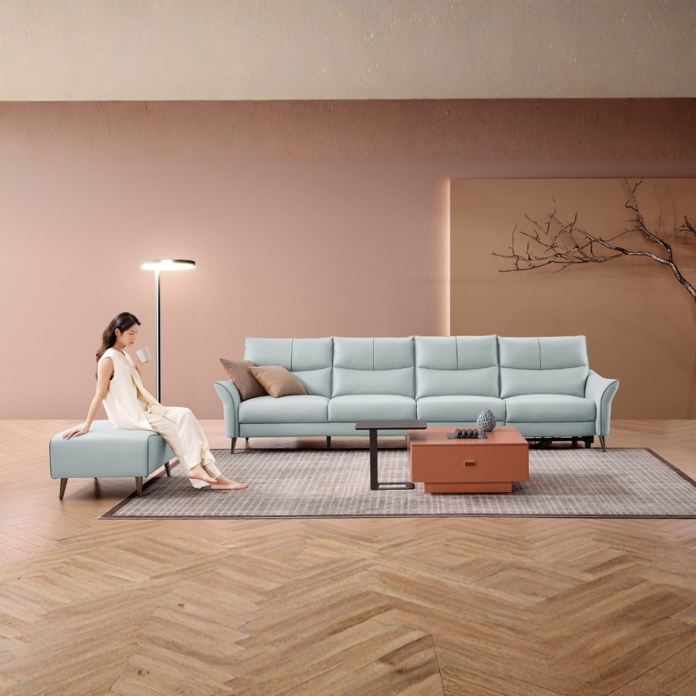 horizon frame sofa in soft mist blue horizon frame sofa in soft mist blue